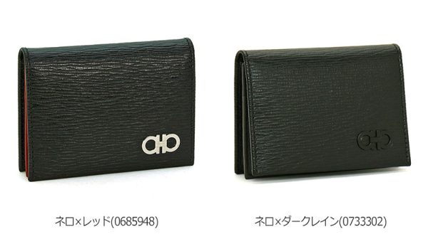 240522 wa10 1 s1 Ferragamo Card Case Leather Black