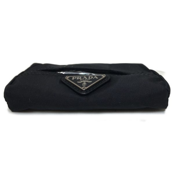 240612001 2 Prada Pocket Tissue Case Nylon Black