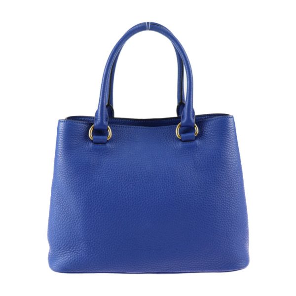 2411013007029 4 Prada Calf Leather Shoulder Bag Blue