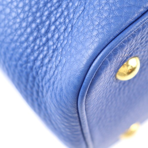 2411013007029 6 Prada Calf Leather Shoulder Bag Blue