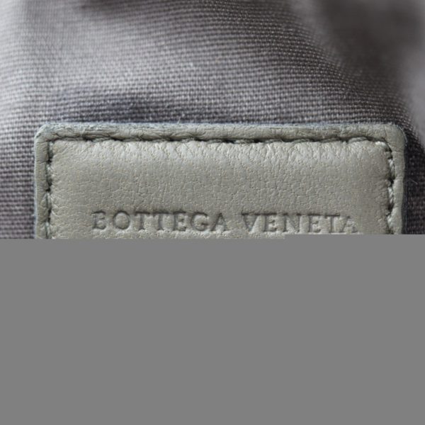 2413033001061 10 Bottega Veneta Intrecciato Leather Cosmetic Pouch Greige