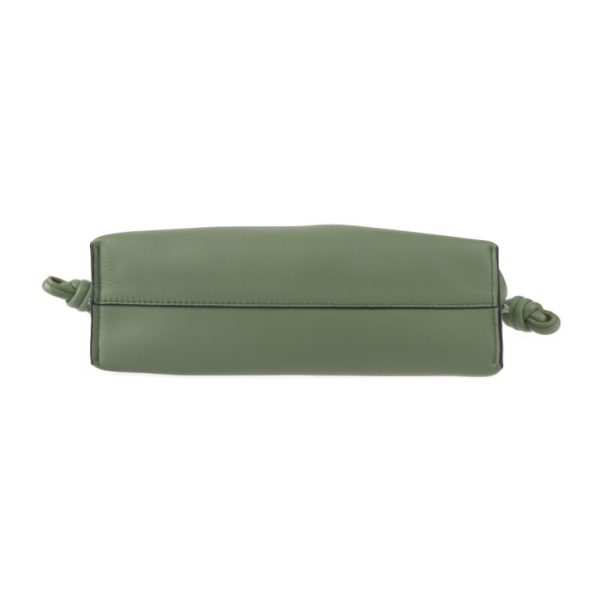 2413053007066 4 Loewe Flamenco Clutch Mini Shoulder Bag Leather Rosemary Green