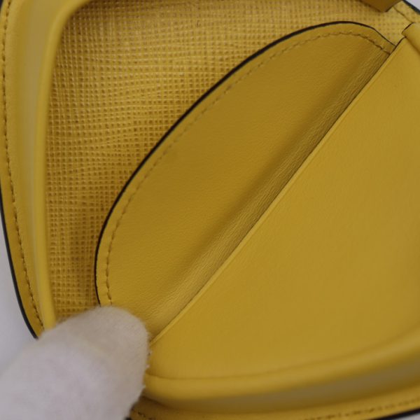 2416043007085 7 Prada Saffiano Leather Coin Purse Yellow