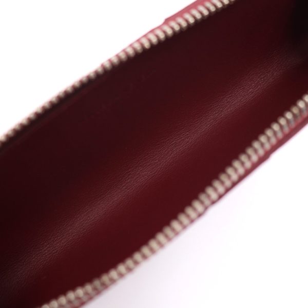 2416053007082 6 Bottega Veneta Intrecciato Calf Leather Pencil Case Burgundy