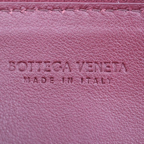 2416053007082 7 Bottega Veneta Intrecciato Calf Leather Pencil Case Burgundy