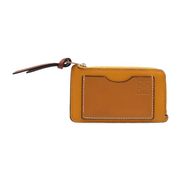 2418013007068 1 Loewe Coin Card Holder Leather Brown