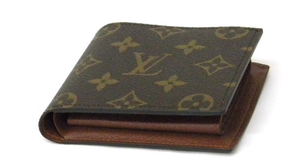 24184 2 Louis Vuitton Portefeuille Marco Monogram Bifold Wallet