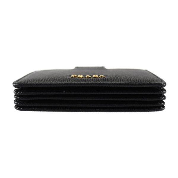 2422033001146 4 Prada Leather Card Case Black