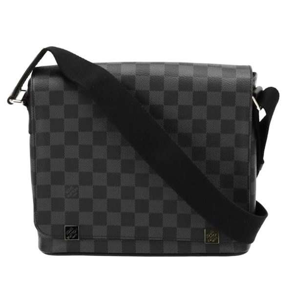 24269 1 Louis Vuitton District PM NM Damier Graphite