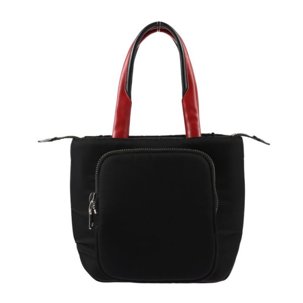 2428033010170 3 Prada Nylon Tote Bag Black