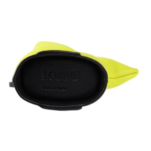 2430053007159 3 Loewe Bag Charm Coin Case Calf Leather Lime