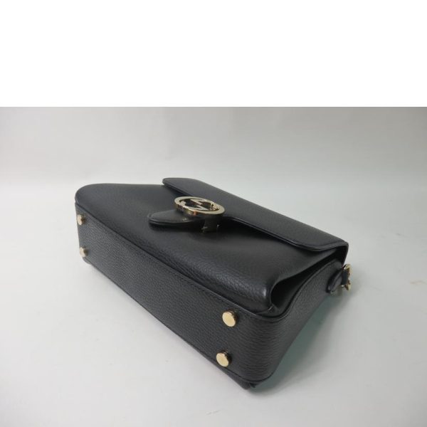 24343 3 Gucci Interlocking Black