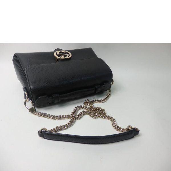 24343 4 Gucci Interlocking Black