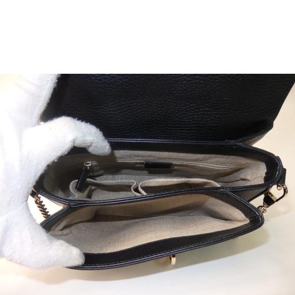 24343 5 Gucci Interlocking Black