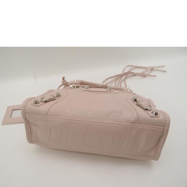 24576 3 Balenciaga Classic Mini City 2WAY Shoulder Bag Pink