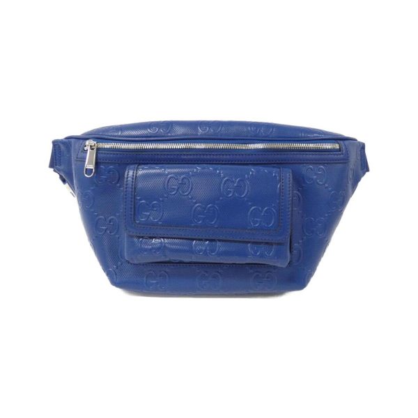 2460004011651 1 b Gucci Waist Bag Navy