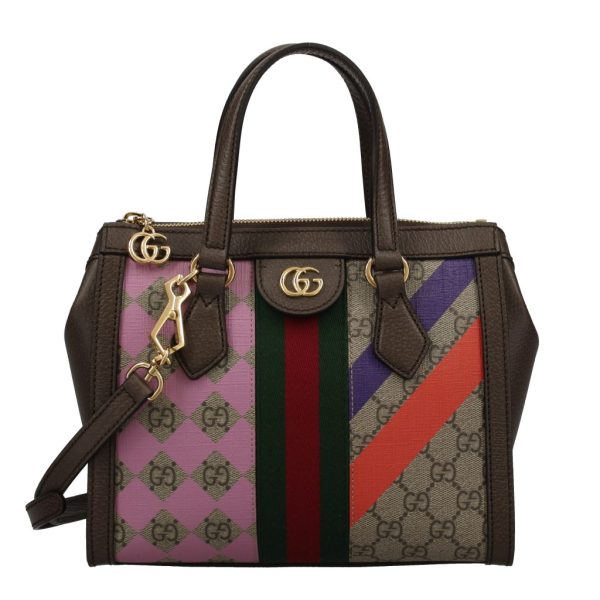 2500000006173 GUCCI Tote Bag Ophidia GG Supreme Brown