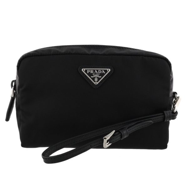 2500000034787 Prada Nylon Pouch Black