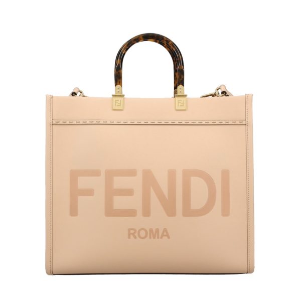 2500000047350 FENDI Tote Bag Sunshine Leather Pink