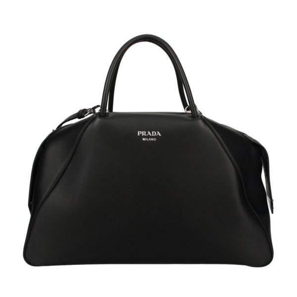 2500000085932 PRADA Handbag SOFTY Leather Black