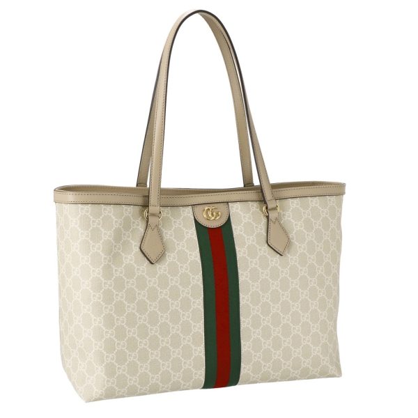 2500000086519 GUCCI Tote Bag Ophidia Canvas Beige