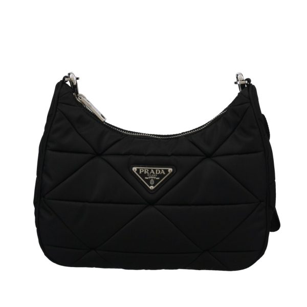 2500000102264 PRADA Shoulder Bag Denim Nero