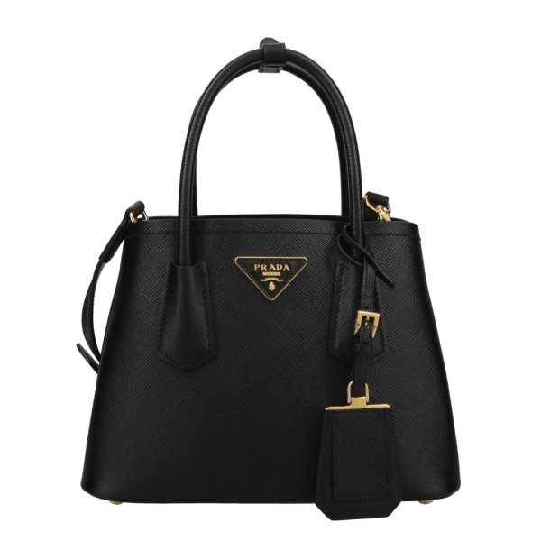 2500000102301 PRADA Handbag Leather Nero