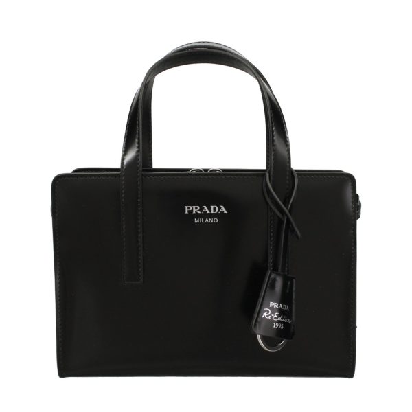 2500000119842 PRADA Handbag SPAZZOLATO Leather Nero