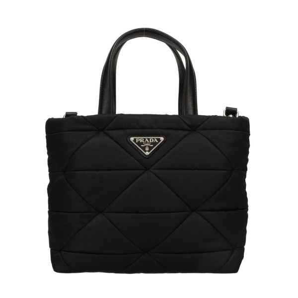 2500000119873 PRADA Tote Bag Denim Nero