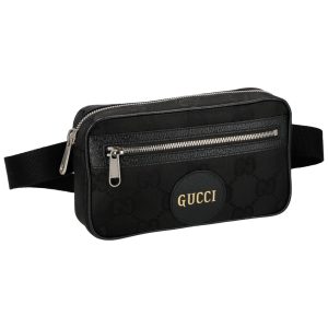 2500000138973 Gucci GG Marmont Quilted Leather Waist Bag Black