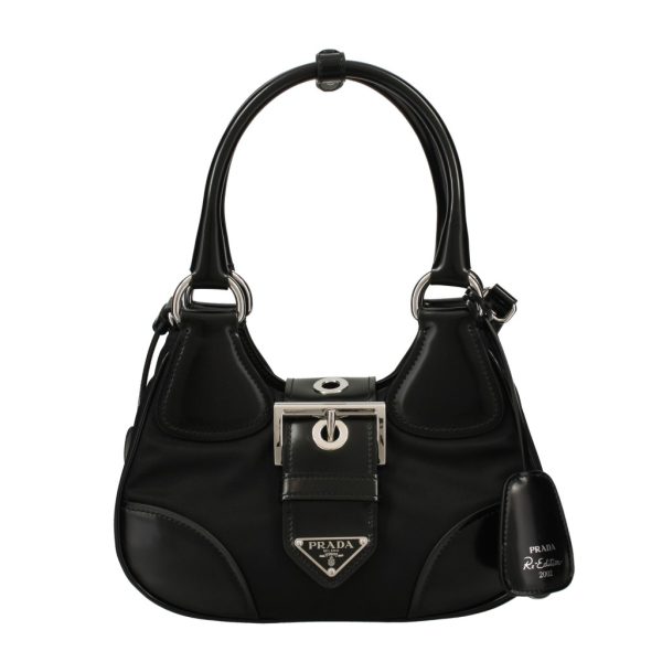 2500000141300 PRADA Shoulder Bag Leather Nero Black