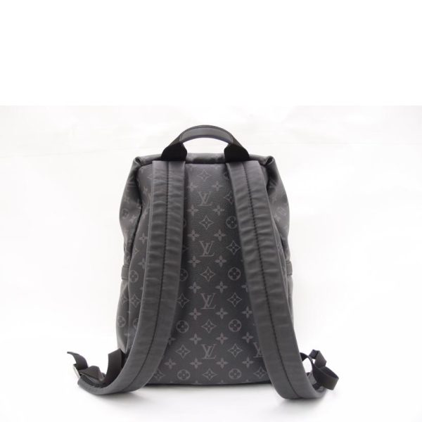 25015 2 Louis Vuitton Eclipse Apollo Backpack Monogram Noir