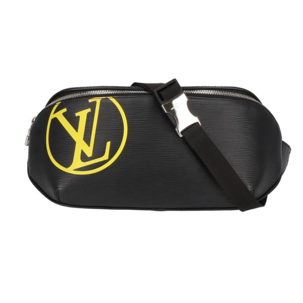 25706 1 Louis Vuitton Bumback Epi Belt Bag Black