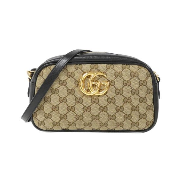 2600063520637 1 b Gucci GG Marmont Shoulder Bag Brown