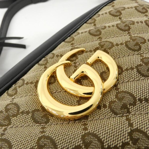 2600063520637 4 b Gucci GG Marmont Shoulder Bag Brown