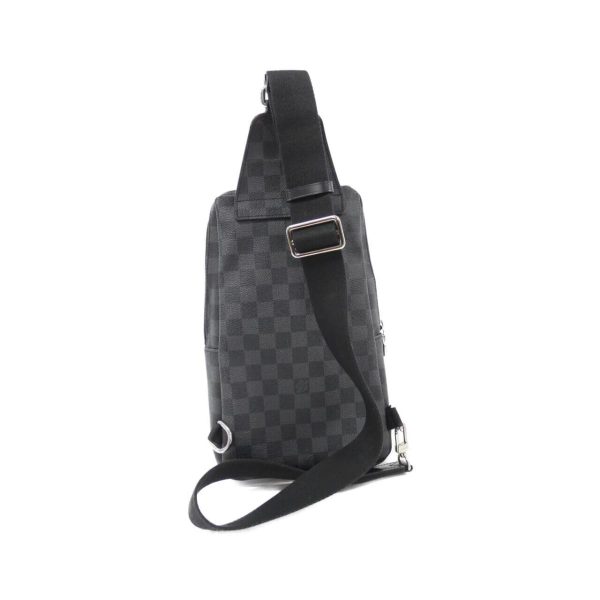 2600065409374 2 b Louis Vuitton Avenue Sling Bag Damier Graphite