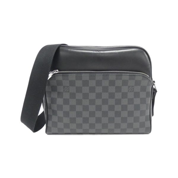 2600065832905 1 b Louis Vuitton Dayton PM Shoulder Bag Damier Graphite