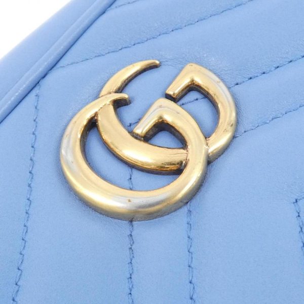 2600070333039 5 b Gucci GG Marmont Shoulder Bag Blue