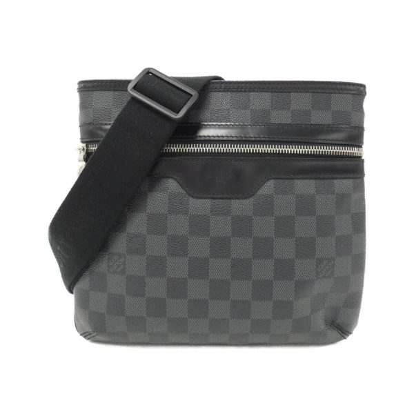 2600071102863 1 b Louis Vuitton Thomas Shoulder Bag Damier Graphite