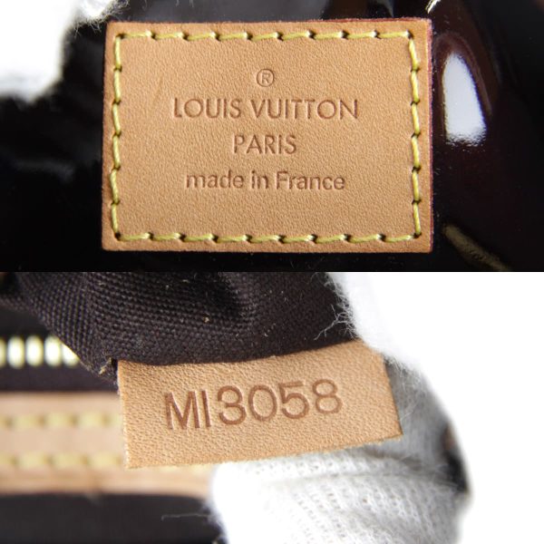 2605240107635t 8 Louis Vuitton Lead PM Handbag Monogram Vernis Amarant