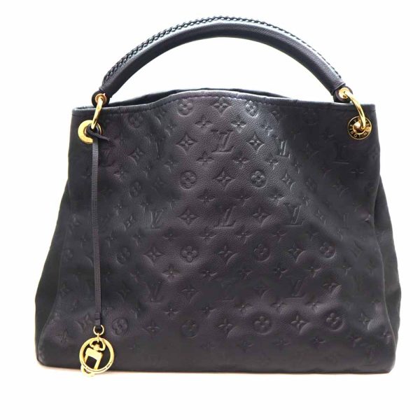 2627 1 Louis Vuitton Artsy MM Tote Bag Infini Navy