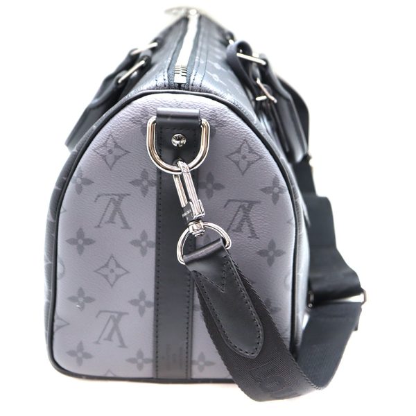 2649 4 Louis Vuitton Keepall Bandouliere 35 Boston bag Gray