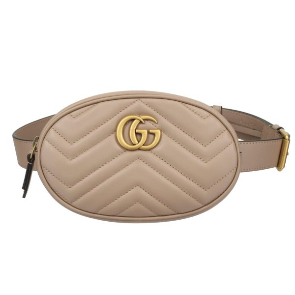 2700001729174 Gucci GG Marmont Body Bag Dusty Pink