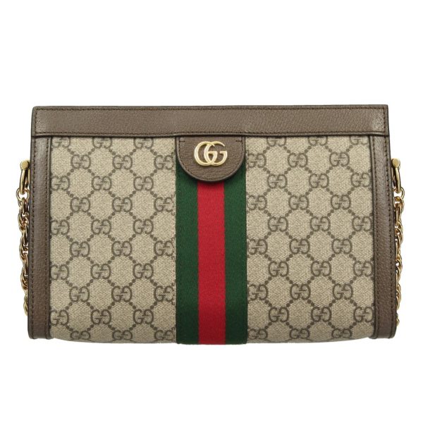 2700001769910 Gucci Ophidia Shoulder Bag Beige Ebony