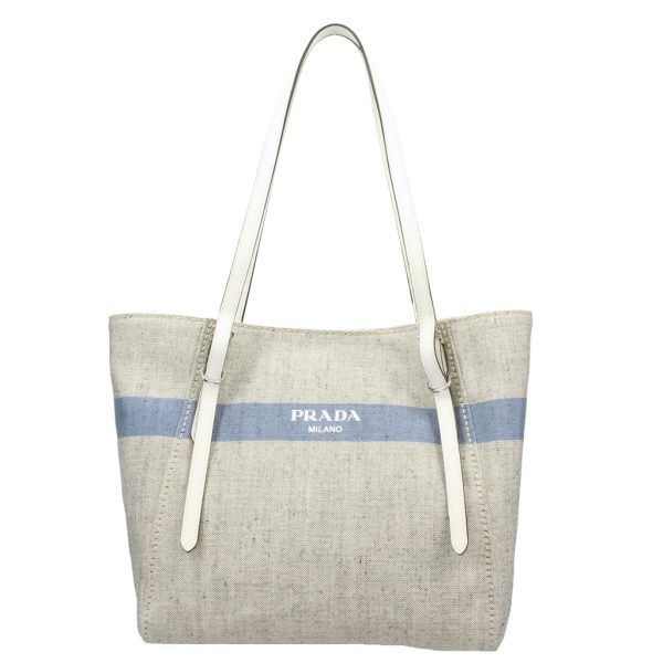 2700001827627 Prada Nylon Tote Bag Blue Astrale