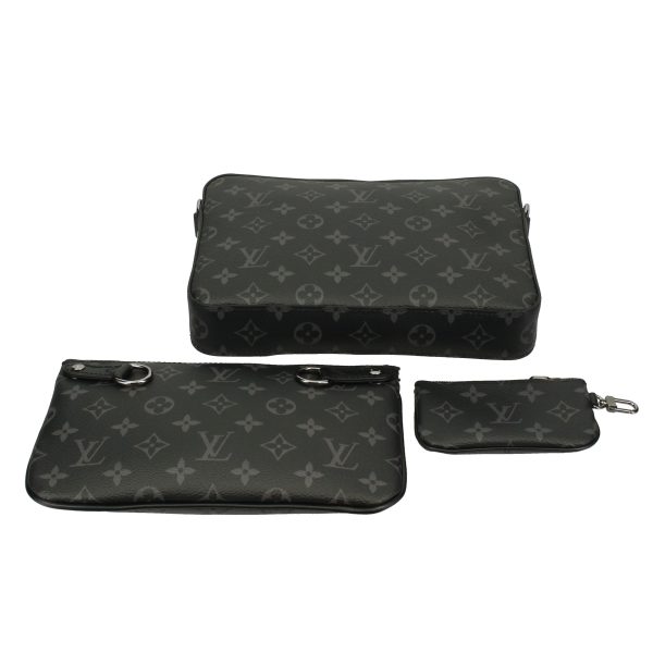 2700001858584 8 Louis Vuitton Trio Messenger Black