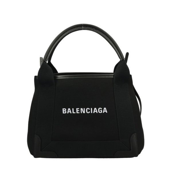 2700001936602 Balenciaga Tote Bag Canvas Black