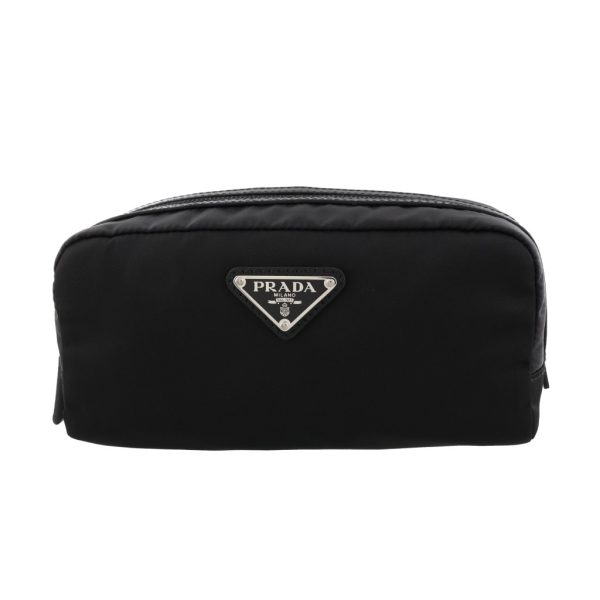 2700001959304 Prada Nylon Pouch Black