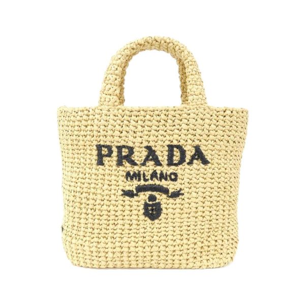 2700038580694 1 b Prada Crochet Bag Natural