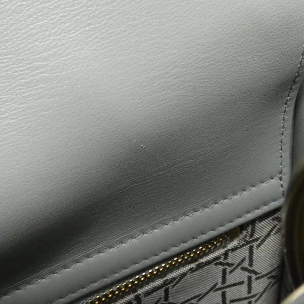 2700038905985 10 b Christian Dior Small Bag Lamb Gray Gold Hardware